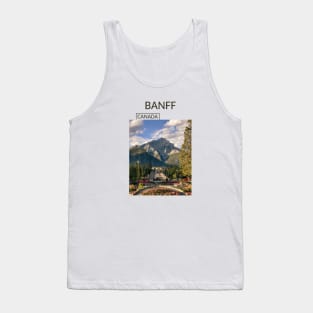 Banff Alberta City Canada National Park Rocky Mountains Gift for Canadian Canada Day Present Souvenir T-shirt Hoodie Apparel Mug Notebook Tote Pillow Sticker Magnet Tank Top